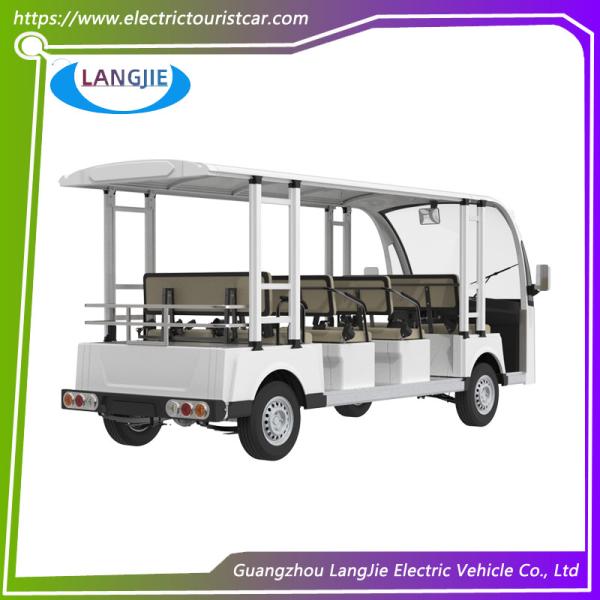 11 Seats Low Speed Electric Vehicles 72V 7.5KW  Mini Electric Sightseeing Car For Resort Car