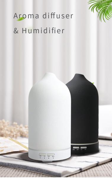 Homefish Cerâmica Ultrassônico Aromas Difusor Com Luz LED Óleo Essencial Perfume Difuso Geurverspreider Difusor de por