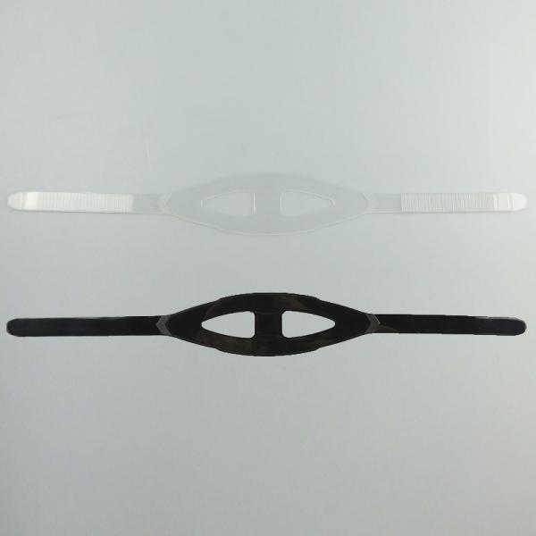 56cm Dive Mask Replacement Parts Snorkel Strap White Transparent