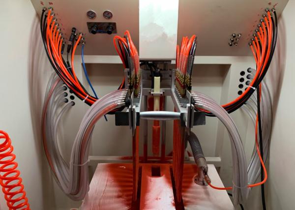 220V 50-60Hz Powder Coating Line Powder Management Center Easy To Operate