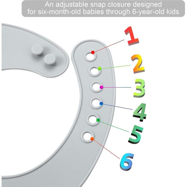 Washable Dinnerware силикона девушек установил безвкусное Bib пинка многоразовое