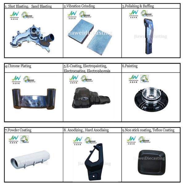 ADC12 Aluminum Alloy High Pressure Die Casting Process , Industrial Die Casting