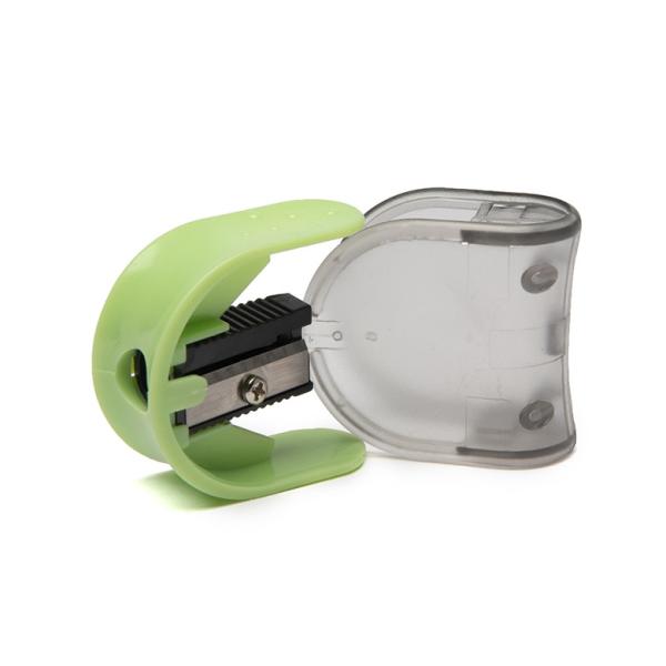 office pencil sharpener 65Mn Handheld Pencil Sharpener with dust cap