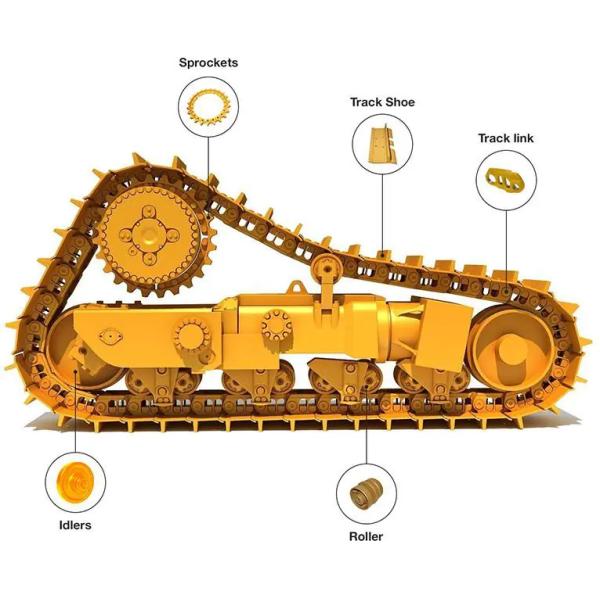 Bottom Roller CTL MCT125C For Volvo Spare Parts