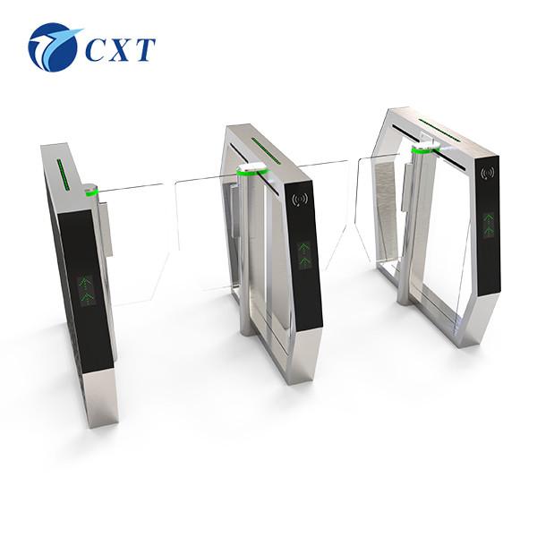 AI Safe Pedestrian Barrier Gate SUS304 With Adjustable Speed 117