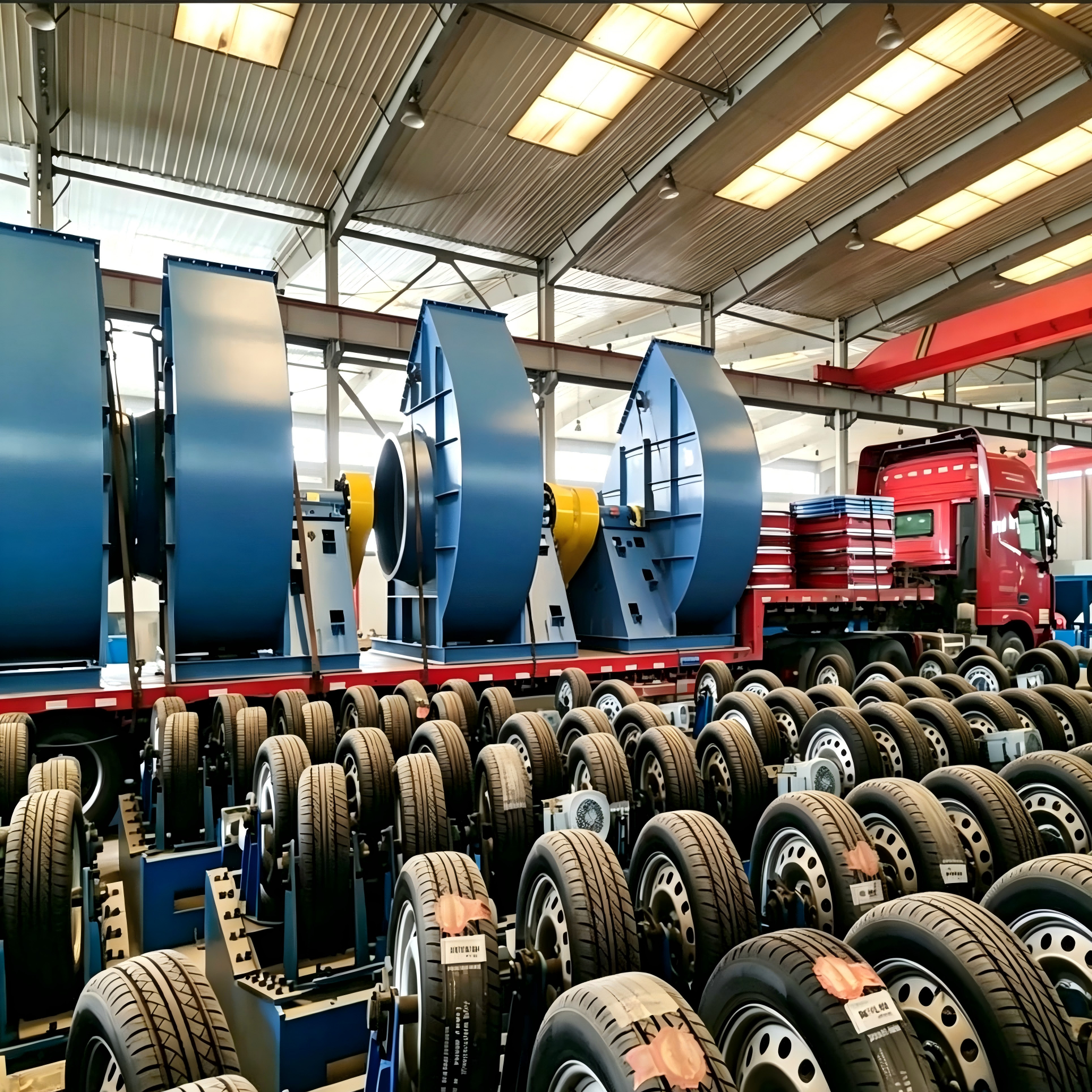 Continuous PUR Spray PE Wrapping Pre-Insulated Pipe Production Line for District Heating