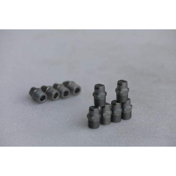 Boquilla de alta presión para barredoras: Acero inoxidable, tratamiento de atomización superficial y ángulo de pulverización de 40°