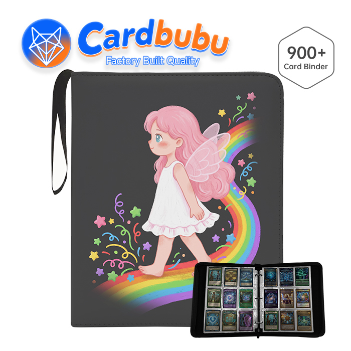OEM 900 Pocket Card Binder Factory for Trading Card Brands Bulk Supply Factory