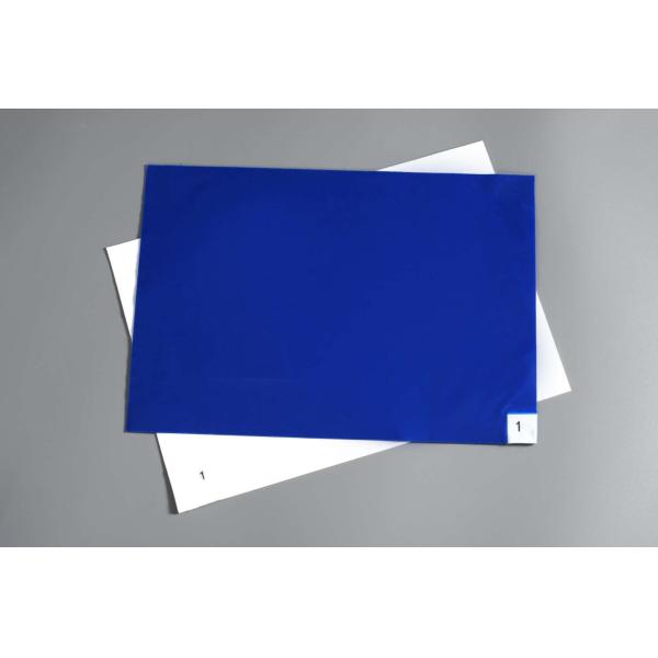 Tacky Mats for Contamination Control blue mat used in Cleanroom