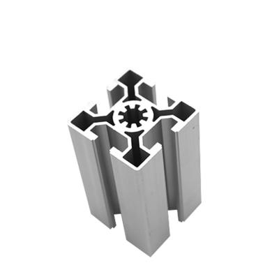 50 séries 6063 T5 50*50mm anodizaram os perfis de alumínio para o CNC