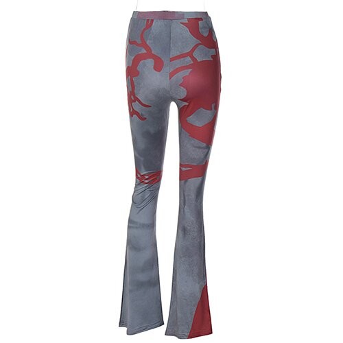 OEM  maufactory European and American printed long trousers
