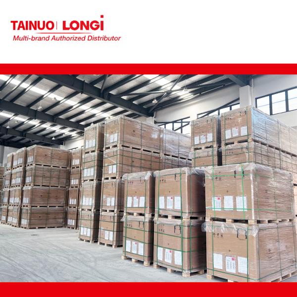 Single Glass A Grade PV Panel Solar For Solar Plant Tech Longi Himo X6 Solar Power Panel