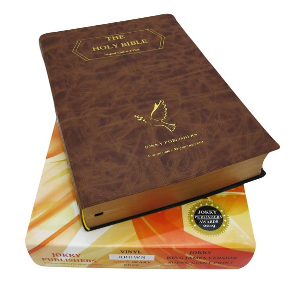Custom Large Print Round & square Back English Multi-language Version KJV king