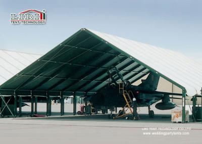 Largura especial da barraca 30M do hangar dos aviões da tela com parede de vidro