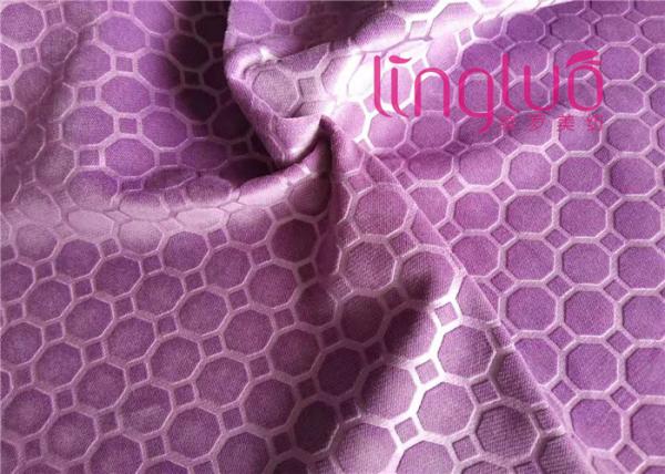 Flexible Colorful Pet Friendly jacquard pattern fabric High End Embroidered