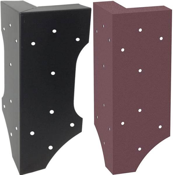 DIY Garden Flower Vegetable Planter Box Brackets Silver Garden Raised Bed Corner Bracket