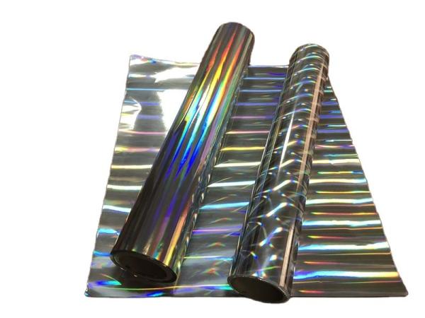 Recyclable Metallized Holographic Paper Sheets / Roll Customized Environment Friendly