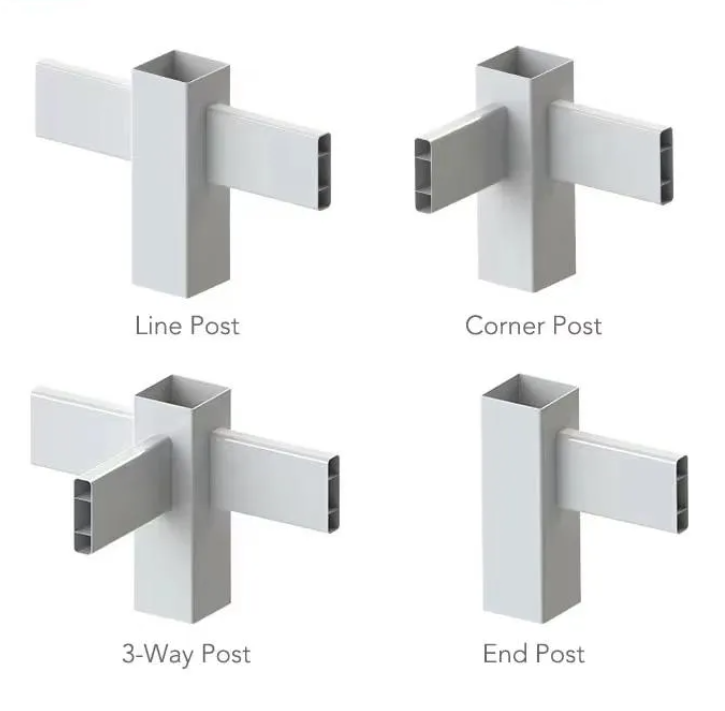 Livestock Farm Pvc Ranch Style Fencing 3 Layer White PVC Horse Fence Trellis/Gate For Versatile Yards