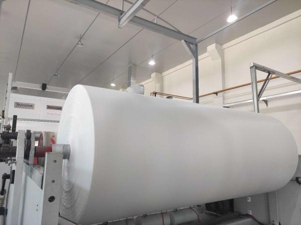 Fibra de poliéster Spunlace da viscose 55% de 45% Alemanha não tecida TrüTzschler