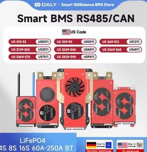 Reliable 60A BMS with Active Balance for 8s-17s Battery Configurations