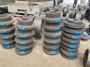 Alloy Steel Forging Wheel Blanks For Quay Crane, Bridge Crane, Container Crane
