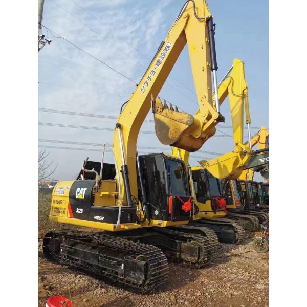 Original Cat312D 12 Ton Hydraulic Crawler Excavator with Hydraulic Cylinder and Valve