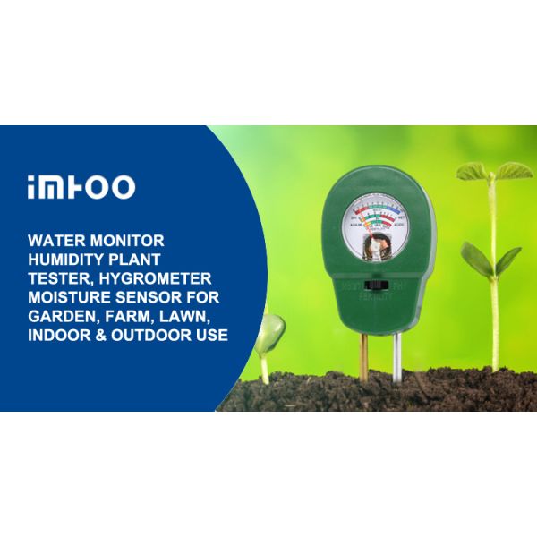 Soil Moisture Tester Nutritional Value PH Meter 3 In 1 Soil Meter For Plants Vegetables