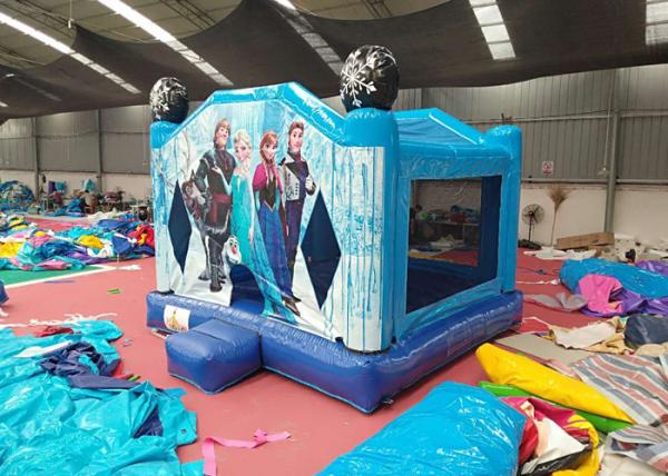 Commercial Adult Size Bounce House  / Frozen Jump House Fast Delivery