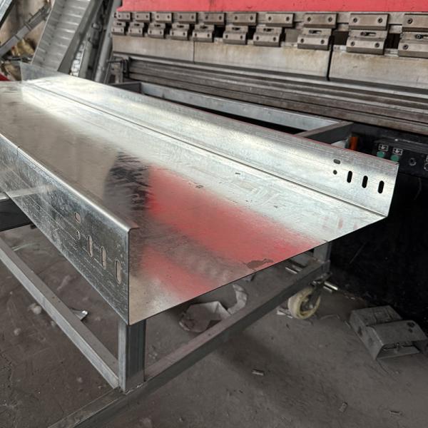 ISO9001 Galvanized Ladder Rack Cable Tray 100MM 50MM Adjustable Cable Management