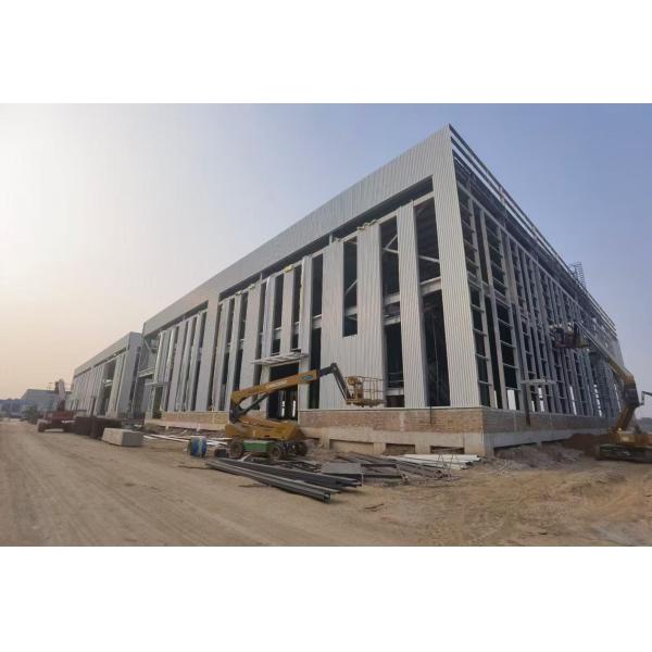 Customized Prefab Warehouse Building With Sketchup Drawing Design