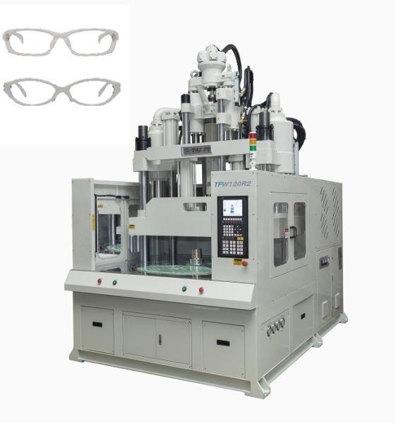Low Work Table Injection Molding Machine For Eyeglass Frame 120 Ton