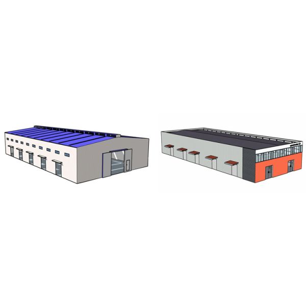High Strength Steel Frame PEB Steel Building Multipurpose Pre Engineered Metal Building