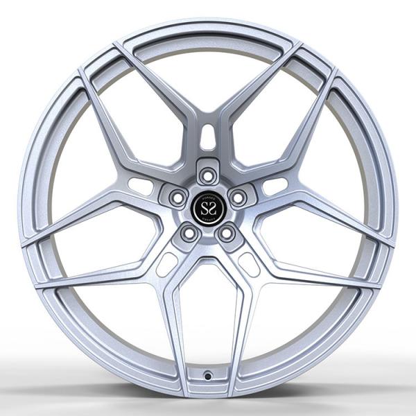 2014 Mercedes Benz E63s argenté 19X9.0 et 10.5 roues forgées