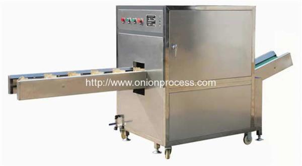 Onion Root Concave Cutting Removing Machine