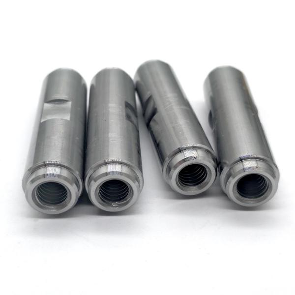 Custom CNC Carbon Steel Parts threaded blind hole sleeve Non Standard