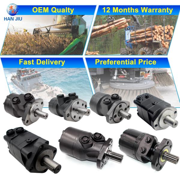 вал 4bolts аграрного мотора gerotor машин гидравлического прямой ключевой служит фланцем орбитальный мотор шестерни