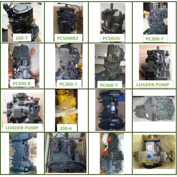 Customized PC200 Hydraulic Pump for Excavator Engine Parts to Meet Customer Requirements