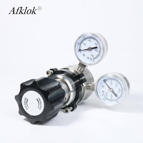 316L Stainless Steel Gas Pressure Regulator ISO9001 and CE Certified