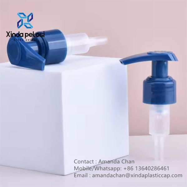 Пластиковый душ гель лосьон диспенсер насос слева направо запертый насос для бутылки