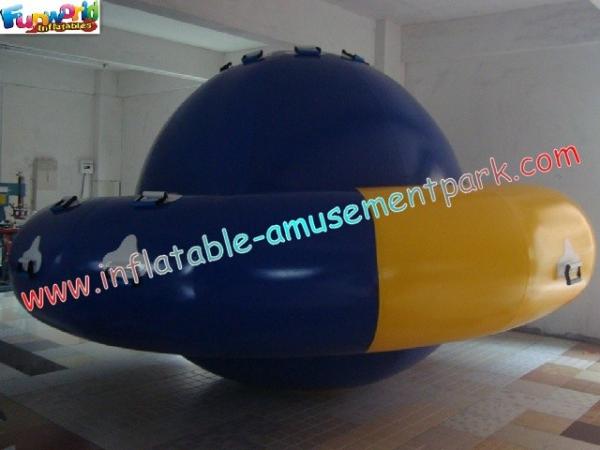 O barco inflável de encerado durável do PVC brinca o balancim de Saturn usado na associação da família