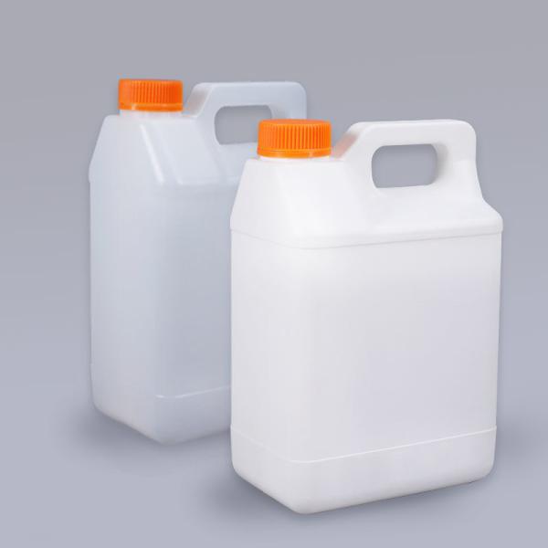 5L HDPE Plastic Jerry Can for Oil Water Wine and Spice Transport In Mold Label Printing
