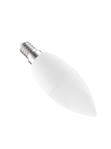 C37 E14 Base Plastic / Aluminum 5.5W 470LM Smart LED Bulbs