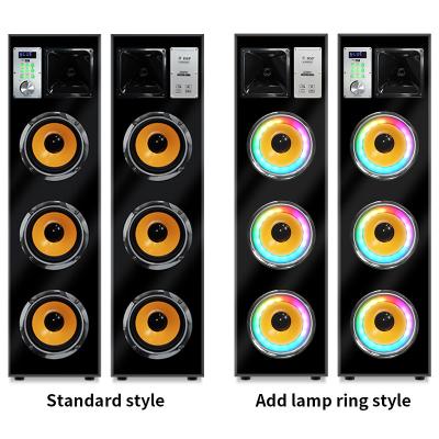 Big Power Wireless Active Speaker 300W Loudsound Wood Plastic 45Hz - 20KHz