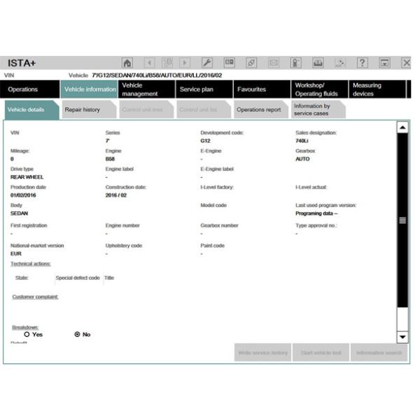 Herramientas de diagnóstico SIGUIENTES de BMW ICOM BMW más el software de diagnóstico de 2020,8 BMW con Lenovo T410