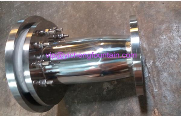 Laser Film Water Screen Fountain Nozzle Heads Flange Connection Making Water Film
