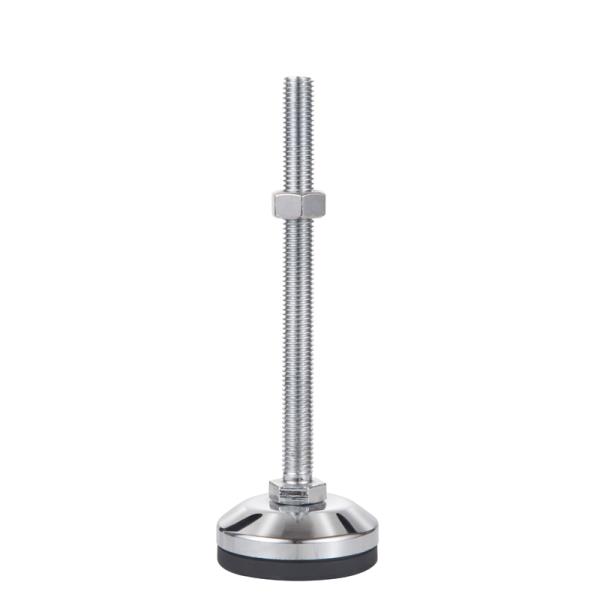Shock-Absorbing Leveling Caster