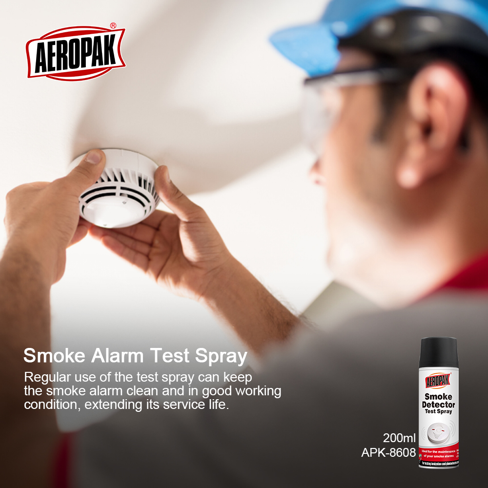 200ml Odorless Smoke Test Spray with 3 Years Shelf Life for Commercial and Residential Fire Protection