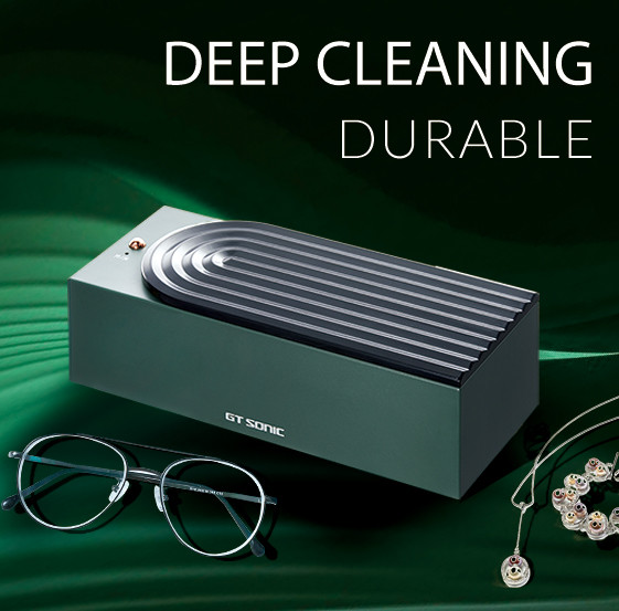 Уборщик ювелирных изделий деятельности Одн-кнопки GT ЗВУКОВОЙ для Eyeglasses, Dentures, бритв, колец, монеток
