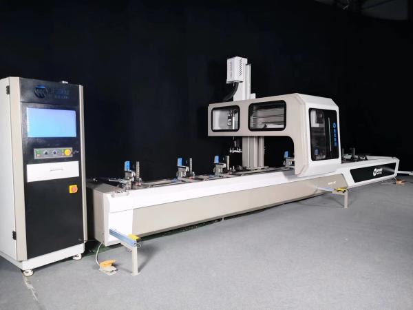 Centro fazendo à máquina de alumínio 300mm do PA de HANS máquina de trituração do Cnc de 4 linhas centrais