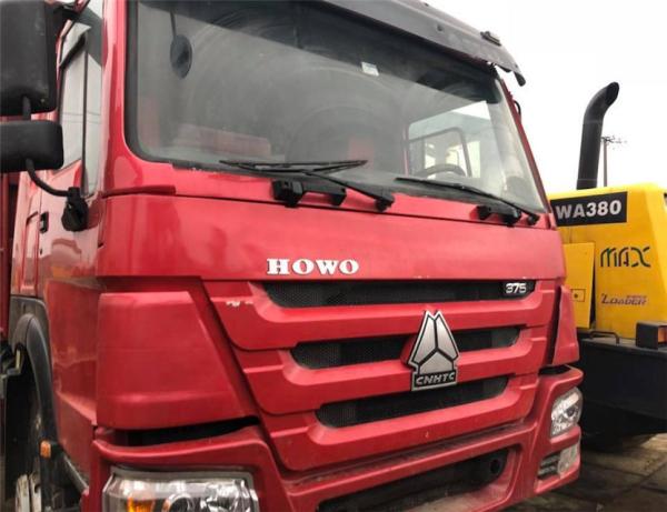 used dump truck sales HOWO brand dump truck with crane dump truck radiator for sale